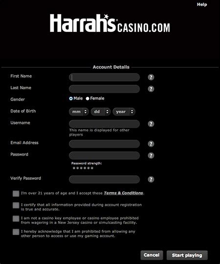 harrah’s nj casino login|HarrahsCasino.com .